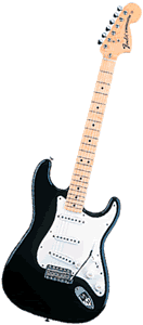 Электрогитара типа Fender Stratocaster