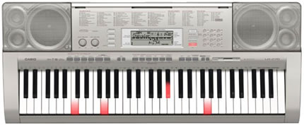 Обучающий синтезатор Casio LK-270 с функцией Light Key 